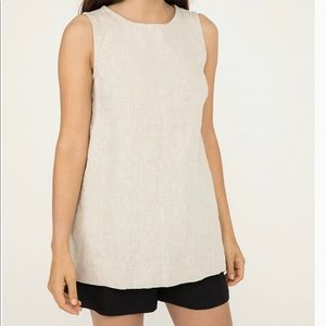 For Trade: like new Petra tank in flax linen, size medium.